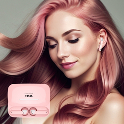 TESLA Sound EB20 bezdrátová Bluetooth sluchátka (Blossom Pink)