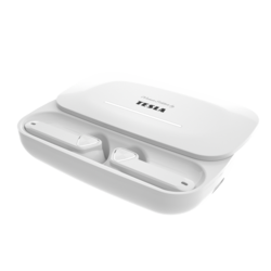 TESLA Sound EB20 bezdrátová Bluetooth sluchátka (Luxury White)
