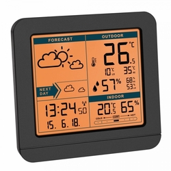 TFA bezdrátová meteostanice 35.1152.01 SKY - černá