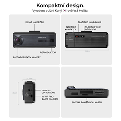 Thinkware Q200, černá