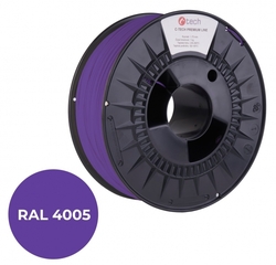 Tisková struna (filament) C-TECH PREMIUM LINE, PLA, modrofialová, RAL4005, 1,75mm, 1kg