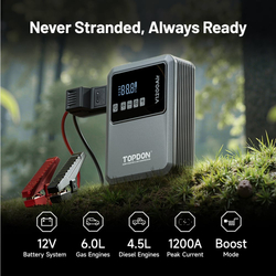TOPDON Car Jump Starter JumpSurge V1200air