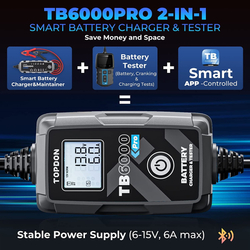 TOPDON nabíječka a tester autobaterie TB6000Pro
