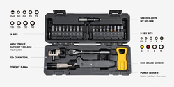 TOPEAK nářadí ESSENTIAL TOOLSHOP s pouzdrem černá