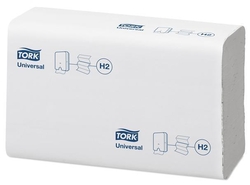 TORK Papírové ručníky "Xpress® Universal Multifold", bílá, skládané, 2vrstvé, H2 systém