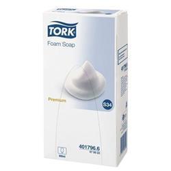TORK Pěnové mýdlo, sensitive"Premium", perlové bílá