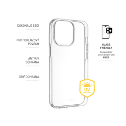 TPU gelové pouzdro FIXED Slim AntiUV pro Apple iPhone 14 Pro Max, čiré