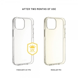 TPU gelové pouzdro FIXED Slim AntiUV pro Samsung Galaxy A14/A14 5G, čiré
