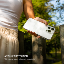 TPU gelový kryt FIXED Story AntiUV pro Xiaomi 15, čirý