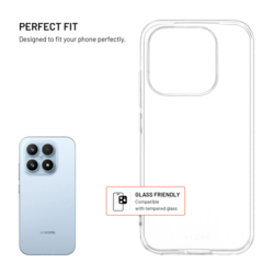 TPU gelový kryt FIXED Story AntiUV pro Xiaomi 17, čirý