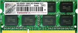 Transcend 4GB DDR3 1066 SODIMM CL7 (TS512MSK64V1N)