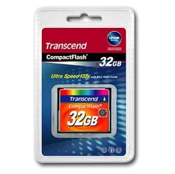 Transcend Compact Flash 32GB Ultra 133x 