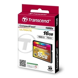 Transcend CompactFlash 16GB 1000x Ultimate