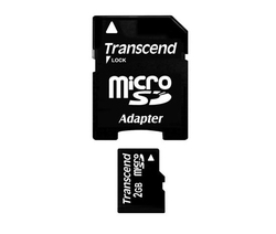 Transcend microSD Trans Flash 2GB + adaptér (TS2GUSD)