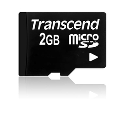 Transcend microSD Trans Flash 2GB (TS2GUSDC)