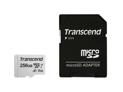 Transcend microSDXC 300S 256GB + adaptér