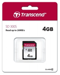 Transcend SDHC 300S 4GB