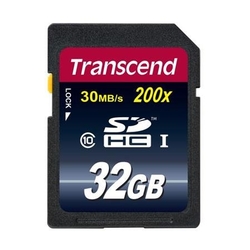 Transcend SDHC Premium 32GB Class10 200x