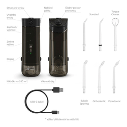 TrueLife AquaFloss Mini M50 černá