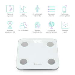 TrueLife FitScale W1 BT White