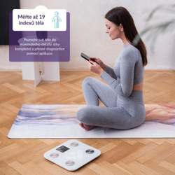 TrueLife FitScale W6 BT, bílá