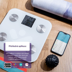 TrueLife FitScale W6 BT, bílá