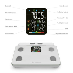 TrueLife FitScale W8 BT White