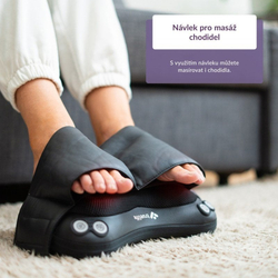 TrueLife RelaxBack B3 Charge - masážní polštář s dobíjecí baterií
