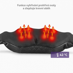 TrueLife RelaxBack B6 Charge - masážní límec s dobíjecí baterií
