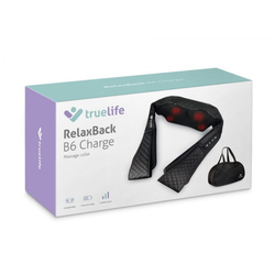 TrueLife RelaxBack B6 Charge - masážní límec s dobíjecí baterií