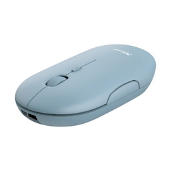 Trust Puck Rechargeable Bluetooth Wireless Mouse, modrá