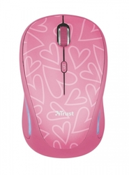 Trust Yvi FX Wireless Mouse - pink