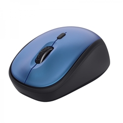 Trust YVI+ Silent Wireless Mouse ECO, modrá