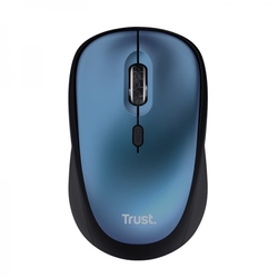 Trust YVI+ Silent Wireless Mouse ECO, modrá