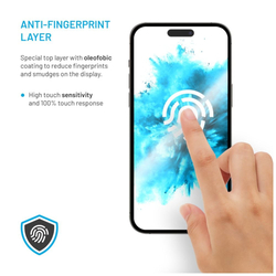 Tvrzené sklo FIXED Full-Cover s aplikátorem pro Apple iPhone 17 Pro, 2ks, černé