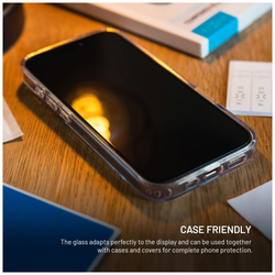Tvrzené sklo FIXED Full-Cover s aplikátorem pro Apple iPhone 17 Pro, 2ks, černé