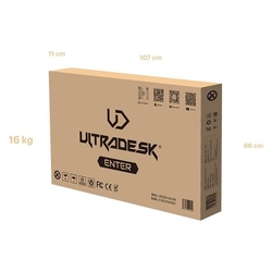 Ultradesk Enter V2, černý