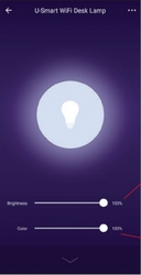 UMAX U-Smart Wifi Desk Lamp