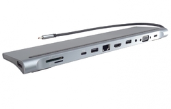 USB-C Full Size MST Dokovací stanice vhodná pod notebook
