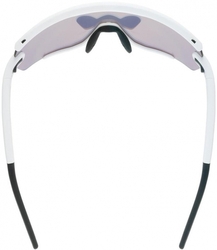 UVEX BRÝLE SPORTSTYLE 236 S SET WHITE MAT / MIRROR RED (CAT. 2) + CLEAR (CAT. 0)