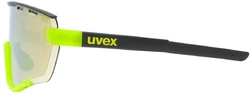 UVEX BRÝLE SPORTSTYLE 236 SET BLACK LIME MAT / MIRROR YELLOW (CAT. 2) + CLEAR (CAT. 0)