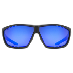 UVEX BRÝLE SPORTSTYLE 706 BLACK MAT / MIR.BLUE (S5320062016)