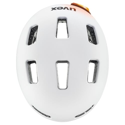 UVEX HELMA CITY 4 WHITE SKYFALL MATT vel. 58-61