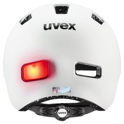 UVEX HELMA CITY 4 WHITE SKYFALL MATT vel. 58-61