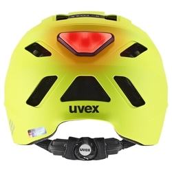 UVEX HELMA URBAN PLANET LED LIME MATT vel. 54-58