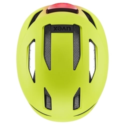 UVEX HELMA URBAN PLANET LED LIME MATT vel. 54-58