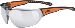 Sluneční brýle Uvex Sportstyle 204, BLACK/ORANGE