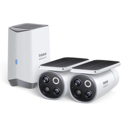 Venkovní kamera Baseus Security S1 Pro 3K (sada 2ks+centrální stanice) bílá