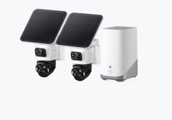 Venkovní kamera se solárním nabíjením Anker eufy S4 , sada 2+1, 4K bílá