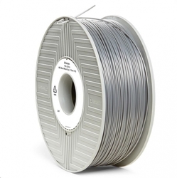 VERBATIM 3D Printer Filament ABS 1,75mm ,404m,1kg silver/metal grey (OLD PN 55016) 